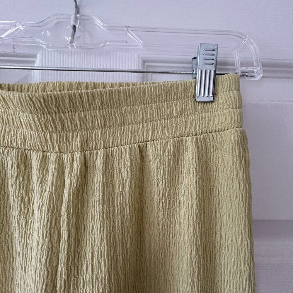 Pretty Garbage Eco-Friendly Green Wide-Leg Pants